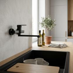 black-kitchen-faucet-modern-design-wall-mounted